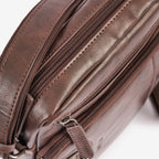 Bolso bandolera para hombre, Serie Juvenil. 19x24x7.5 cm