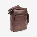Bolso bandolera para hombre, Serie Juvenil. 19x24x7.5 cm