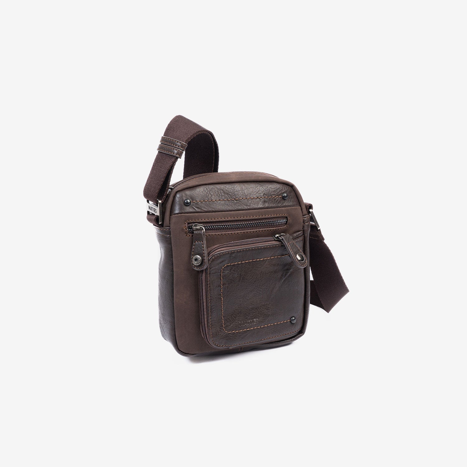 Bolso bandolera para hombre, Serie Juvenil. 16x19 cm