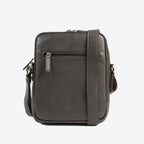 Bolso bandolera para hombre , Serie Pioneer Leather. 19x25 cm
