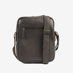 Bolso bandolera para hombre , Serie Pioneer Leather. 19x25 cm