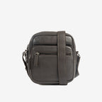 Bolso bandolera para hombre , Serie Pioneer Leather. 16x19 cm