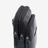 Bolso bandolera para hombre , color negro, Serie Pioneer Leather. 11x19 cm