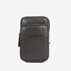 Bolso bandolera para hombre , Serie Pioneer Leather. 11x19 cm
