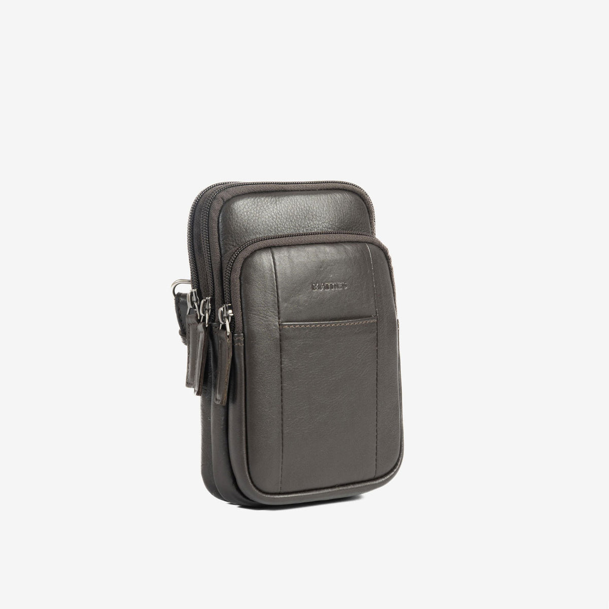 Bolso bandolera para hombre , Serie Pioneer Leather. 11x19 cm