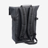 Mochila grande, diseño unisex. Color negro. Ideal para Trabajo, Universidad o Viajes. 30x45x10 cm