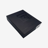 Billetero piel, color negro, Colección New Nappa. 10.5x8.5 cm