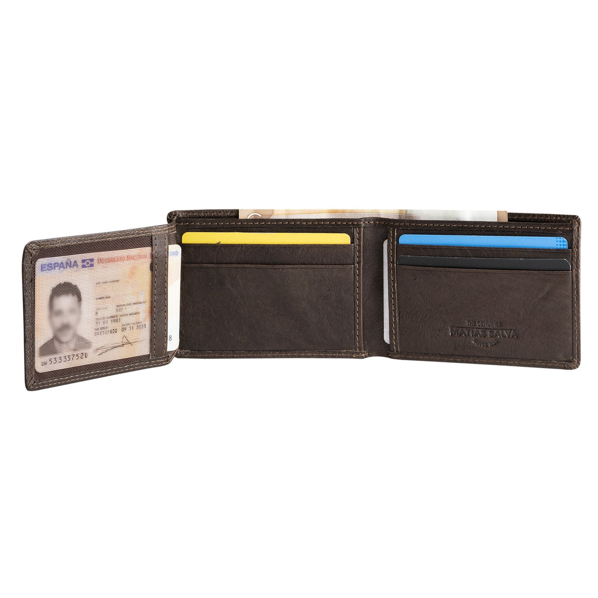 Billetero, Colección Billeteros piel Wash - Matties Bags