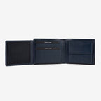 Billetero de piel para hombre, Serie grabada/leather. 11x9 cm - Matties Bags