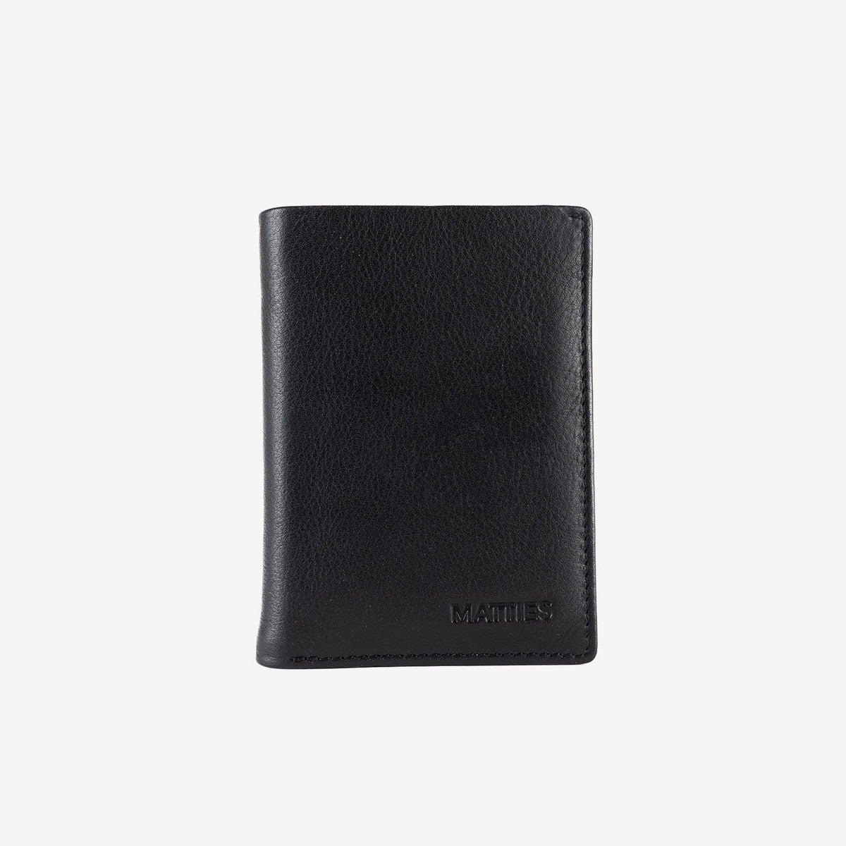 Billetero de piel para hombre, Serie spongy/leather. 8.5x10.5 cm - Matties Bags