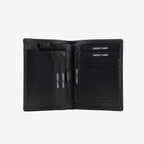 Billetero de piel para hombre, Serie spongy/leather. 8.5x10.5 cm - Matties Bags