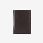 Billetero de piel para hombre, Serie spongy/leather. 8.5x10.5 cm - Matties Bags