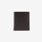 Billetero de piel para hombre, Serie spongy/leather. 9x10.5 cm - Matties Bags