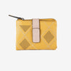 Billetero de piel para mujer, Serie laser leather. 12.5x09 cm - Matties Bags