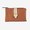 Billetero de piel para mujer, Serie strap leather. 14.5x9.5 cm - Matties Bags