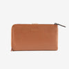 Billetero de piel para mujer, Serie strap leather. 16.5x10 cm - Matties Bags