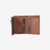 Billetero en piel natural para hombre, Serie ANTIC - NAPPA/LEATHER. 8.5x11 cm - Matties Bags