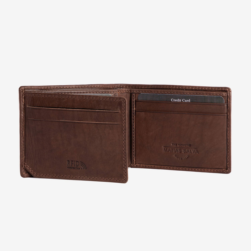 Billetero para hombre, Serie New Antic. 10.5 x 8 cm - Matties Bags