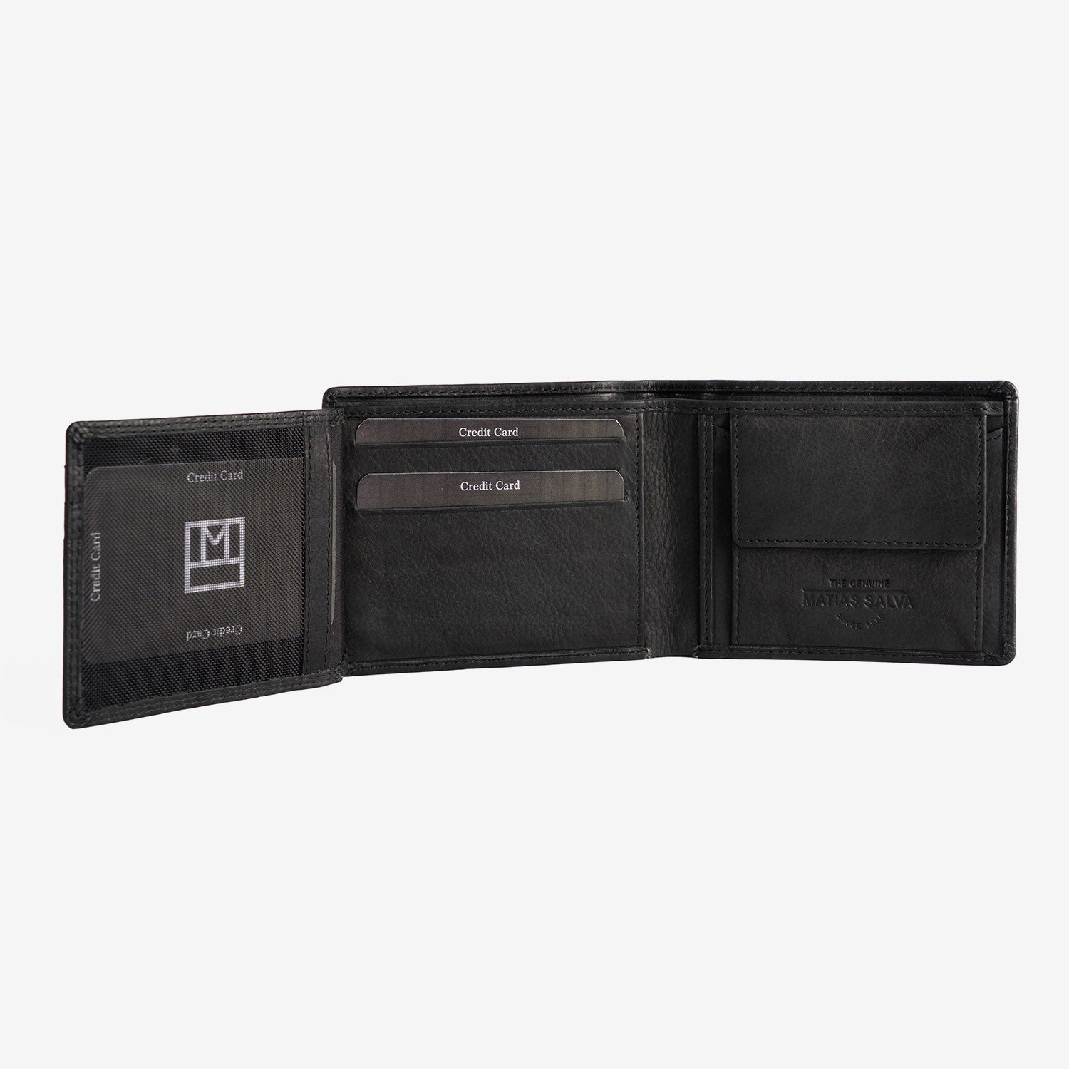 Billetero para hombre, Serie New Antic. 11 x 9 cm - Matties Bags