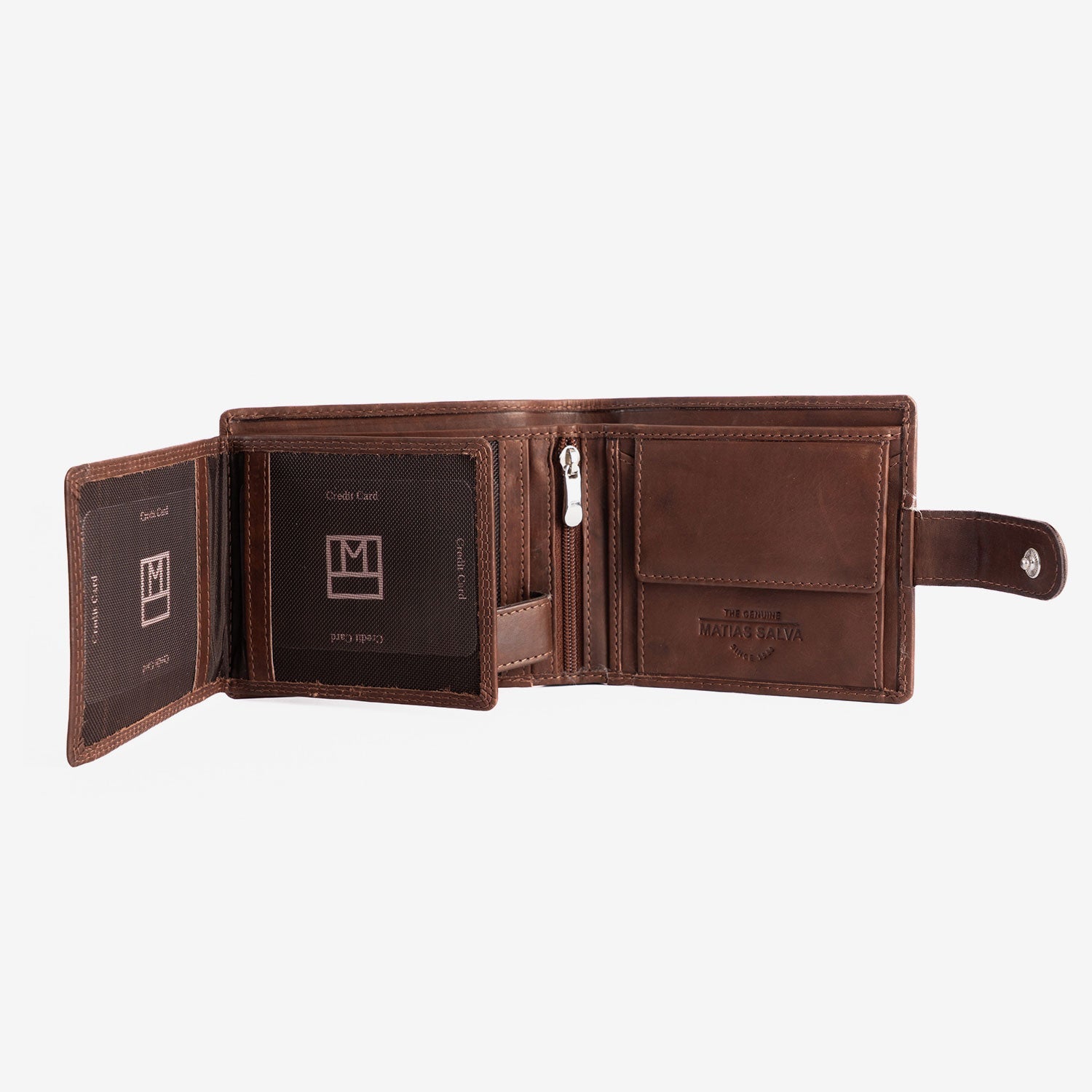 Billetero para hombre, Serie New Antic. 11 x 9.5 cm - Matties Bags