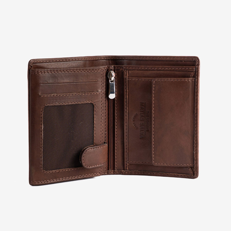 Billetero para hombre, Serie New Antic. 8.5 x 11 cm - Matties Bags