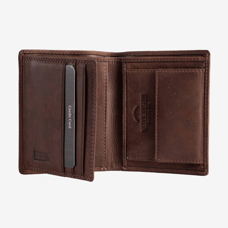 Billetero para hombre, Serie New Antic. 9 x 11 cm - Matties Bags