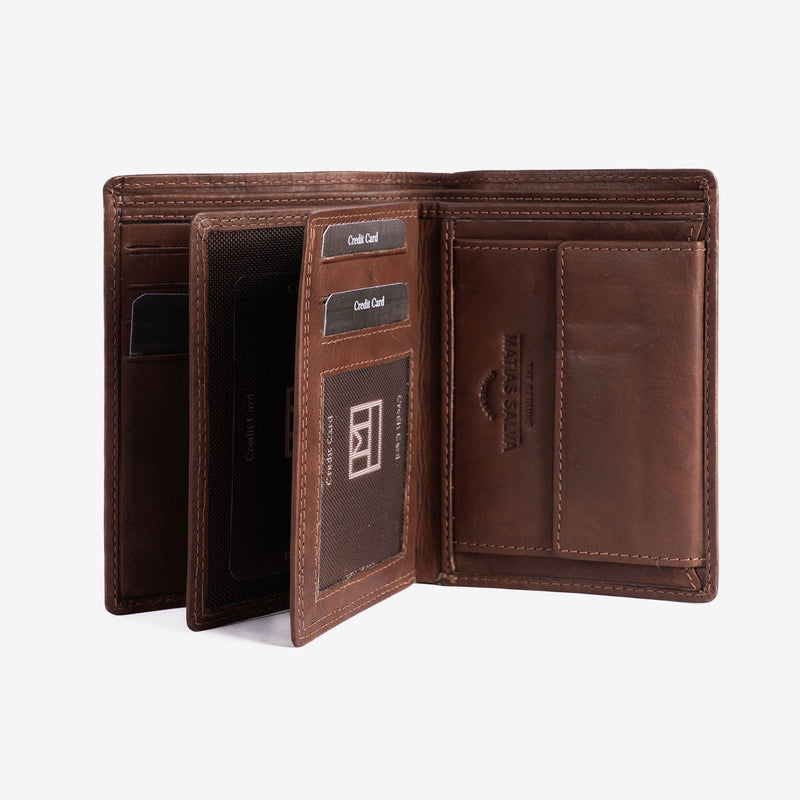 Billetero para hombre, Serie New Antic. 9.5 x 12.5 cm - Matties Bags