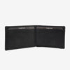 Billetero piel negro, Colección Exotic Leather. 11,5x9,5 cm - Matties Bags