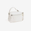 Bolso bandolera, color blanco, Serie Classic. 24x17x8 cm - Matties Bags