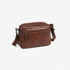 Bolso bandolera, color cuero, Serie Classic - Matties Bags