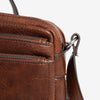 Bolso bandolera, color cuero, Serie Classic - Matties Bags