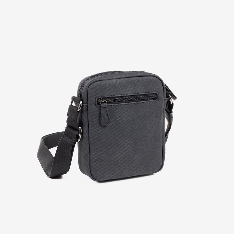 Bolso bandolera para hombre, Colección canvas. 16x20 cm - Matties Bags