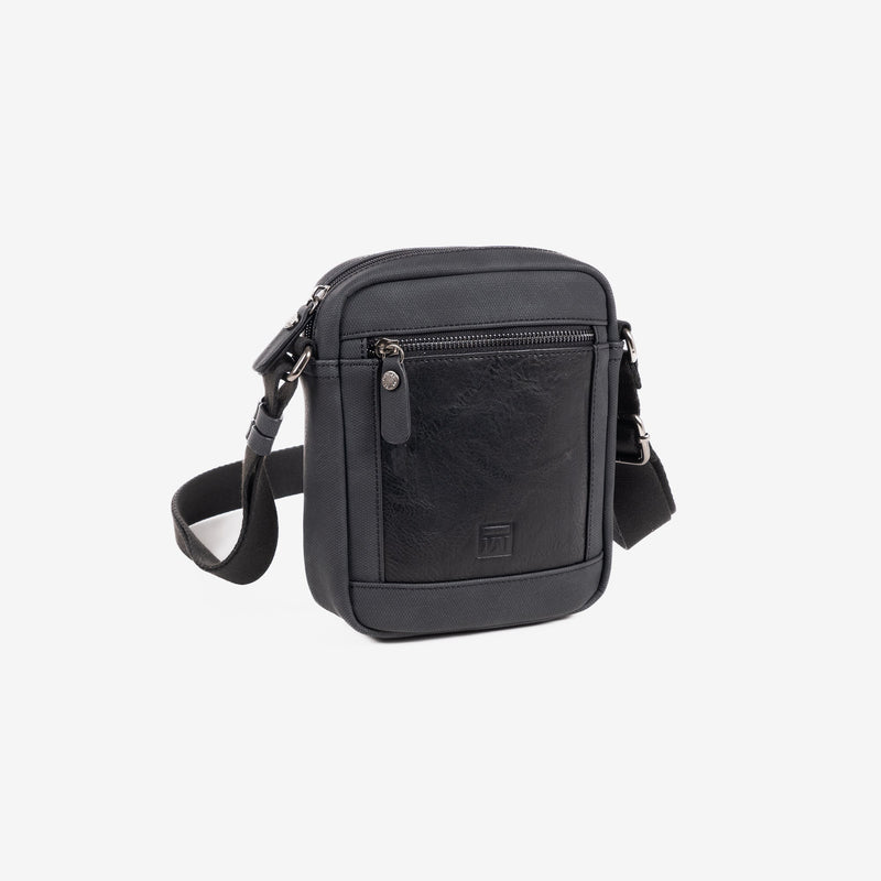 Bolso bandolera para hombre, Colección canvas. 16x20 cm - Matties Bags