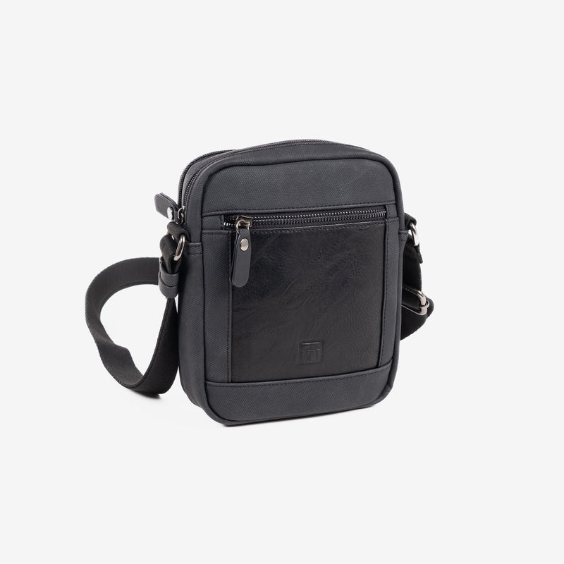 Bolso bandolera para hombre, Colección canvas. 17x22 cm - Matties Bags