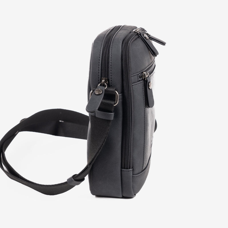 Bolso bandolera para hombre, Colección canvas. 19x24 cm - Matties Bags