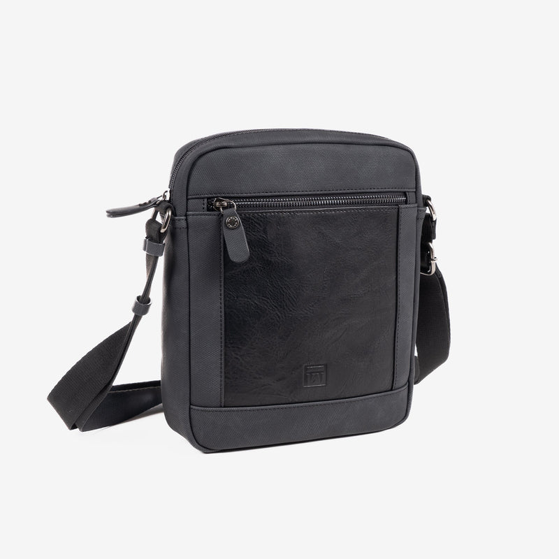 Bolso bandolera para hombre, Colección canvas. 21.5x26x5.5 cm - Matties Bags