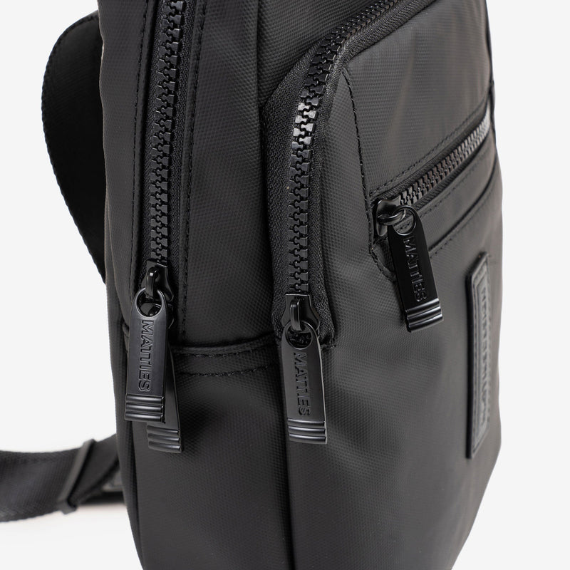 BOLSO BANDOLERA PARA HOMBRE, COLECCIÓN COATED NYLON. 19x27x7.5 cm - Matties Bags