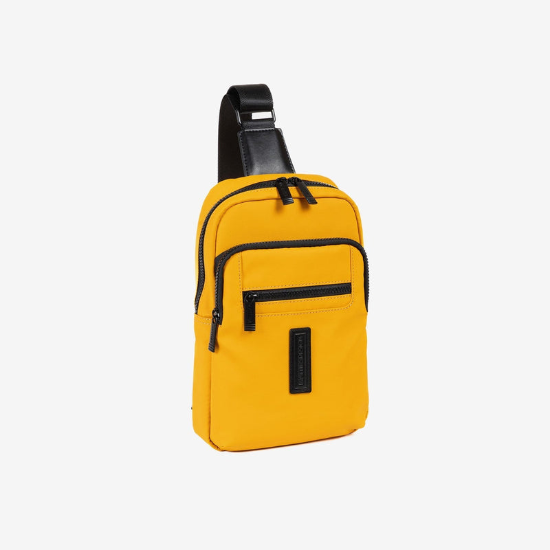 BOLSO BANDOLERA PARA HOMBRE, COLECCIÓN COATED NYLON. 19x27x7.5 cm - Matties Bags
