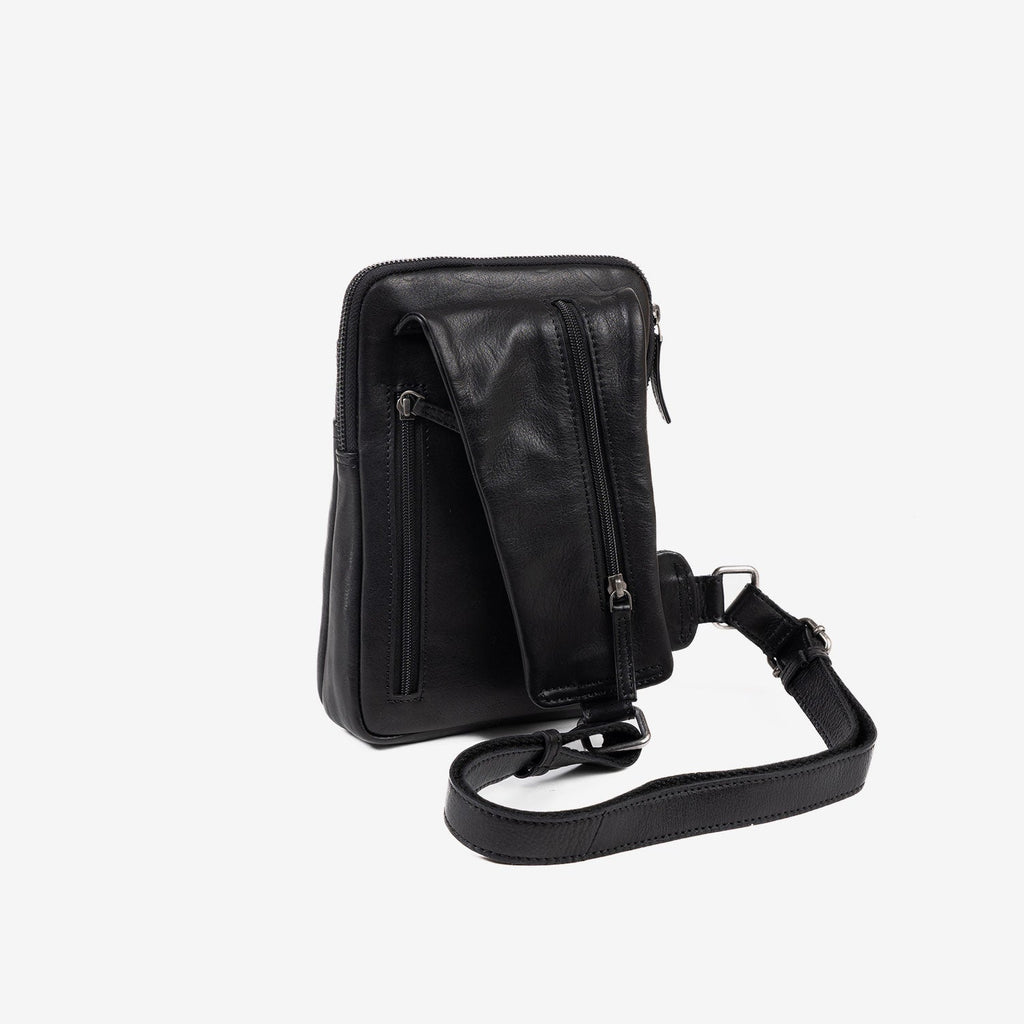 BOLSO BANDOLERA PARA HOMBRE, COLECCIÓN COW SILKY/LEATHER. 17x25 cm - Matties Bags