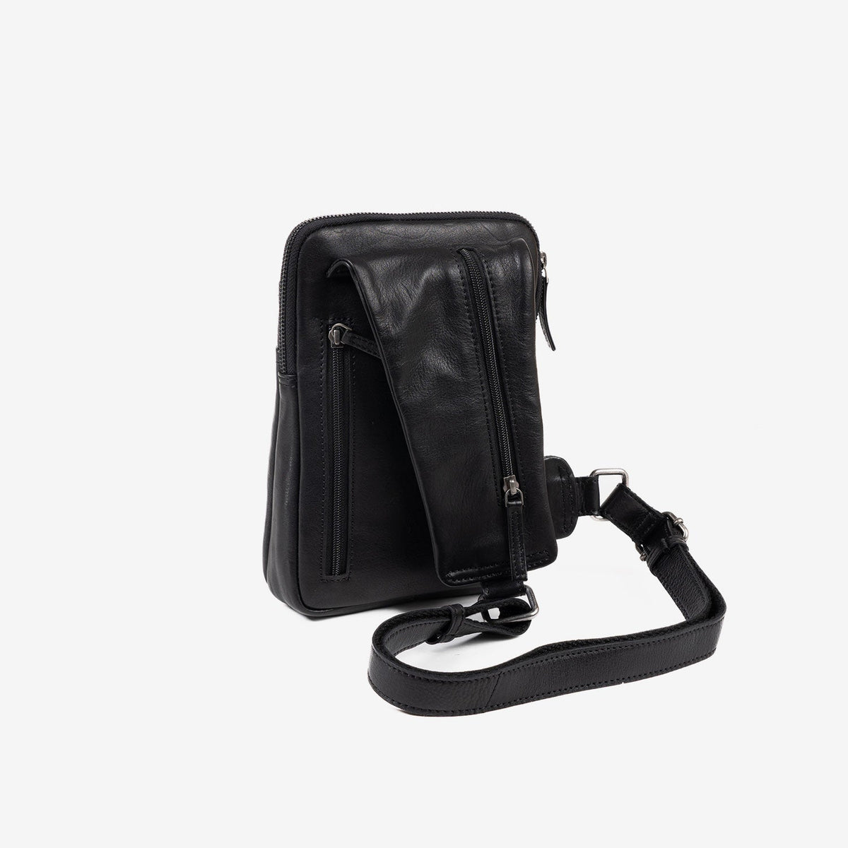 BOLSO BANDOLERA PARA HOMBRE, COLECCIÓN COW SILKY/LEATHER. 17x25 cm - Matties Bags