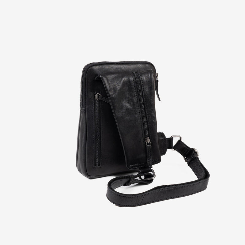 BOLSO BANDOLERA PARA HOMBRE, COLECCIÓN COW SILKY/LEATHER. 17x25 cm - Matties Bags