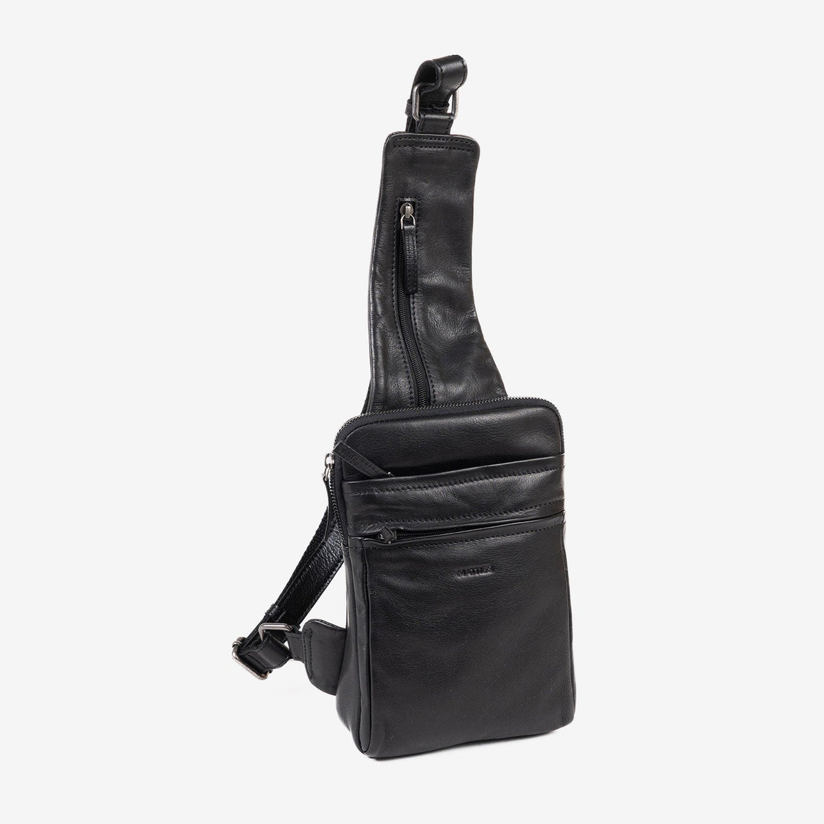 BOLSO BANDOLERA PARA HOMBRE, COLECCIÓN COW SILKY/LEATHER. 17x25 cm - Matties Bags