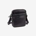 BOLSO BANDOLERA PARA HOMBRE, COLECCIÓN COW SILKY/LEATHER. 18x20 cm - Matties Bags