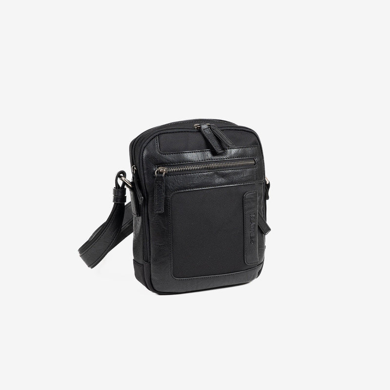 BOLSO BANDOLERA PARA HOMBRE, COLECCIÓN NYLON SPORT. 19x24x07 cm - Matties Bags