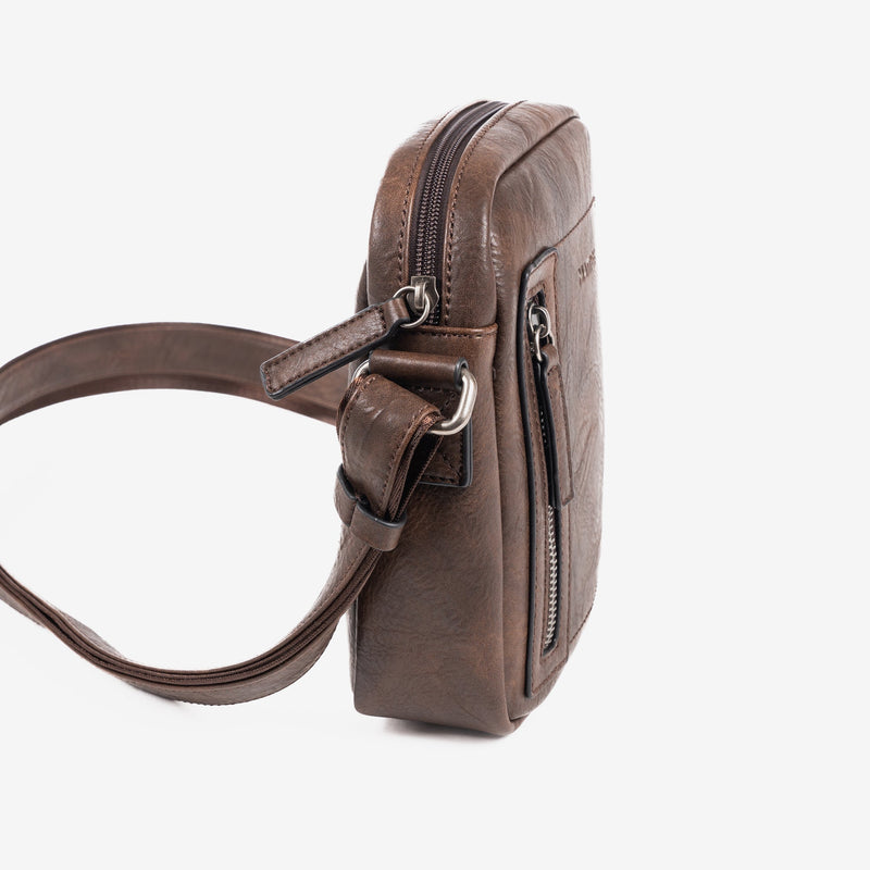 Bolso bandolera para hombre, Colección verota. 16x20 cm - Matties Bags