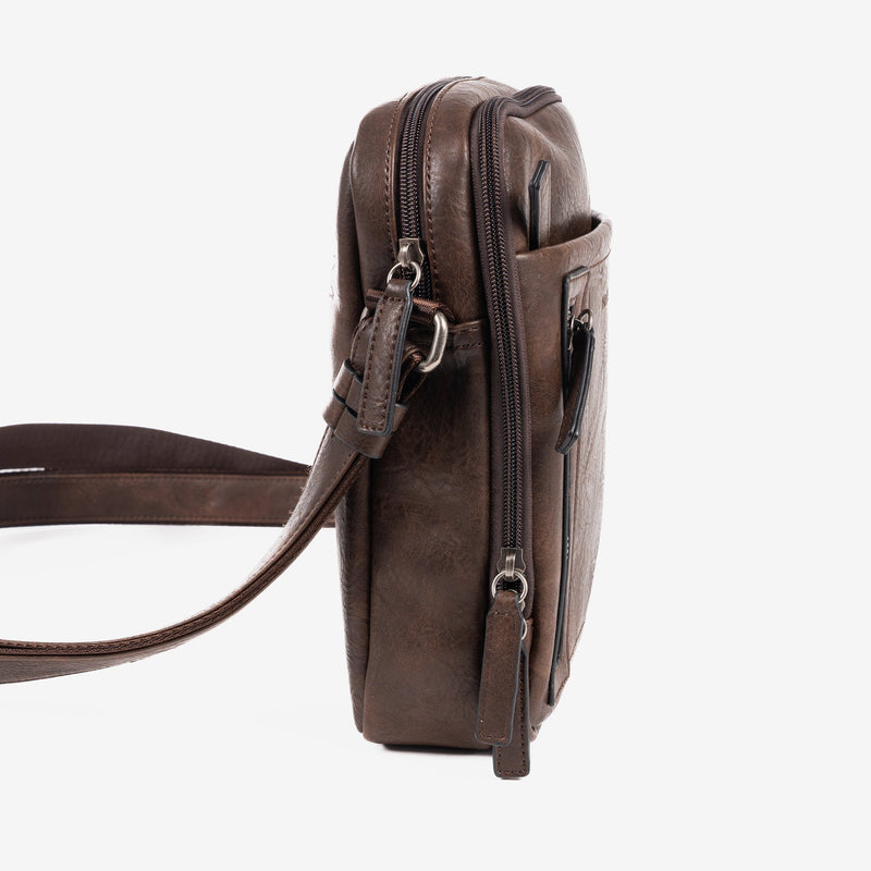 Bolso bandolera para hombre, Colección verota. 19x24 cm - Matties Bags