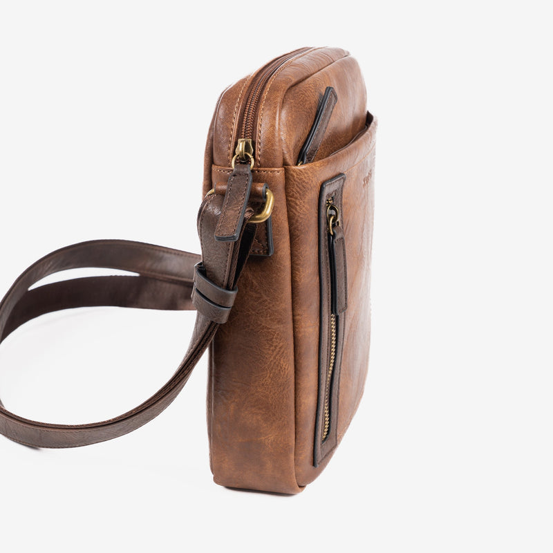 Bolso bandolera para hombre, Colección verota. 21x26x5.5 cm - Matties Bags
