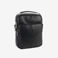 BOLSO BANDOLERA PARA HOMBRE, COLOR Negro, COLECCIÓN NEW NAPPA. 19x24x06 cm - Matties Bags
