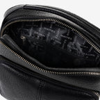 BOLSO BANDOLERA PARA HOMBRE, COLOR Negro, COLECCIÓN NEW NAPPA. 19x24x06 cm - Matties Bags