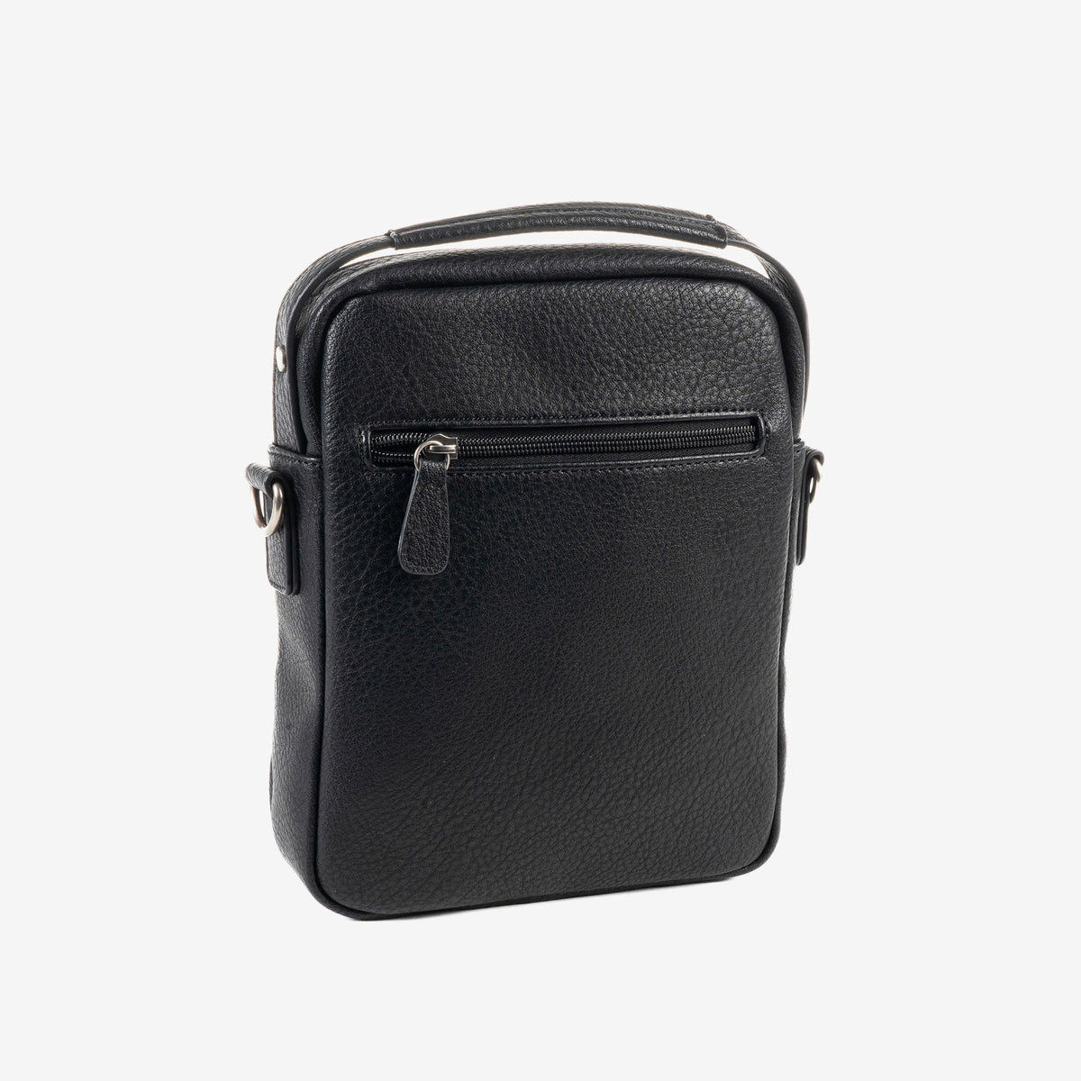 BOLSO BANDOLERA PARA HOMBRE, COLOR Negro, COLECCIÓN NEW NAPPA. 19x24x06 cm - Matties Bags